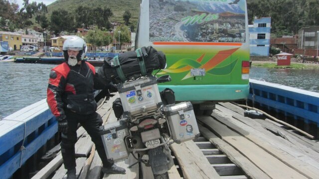 The ferry to Copacabana